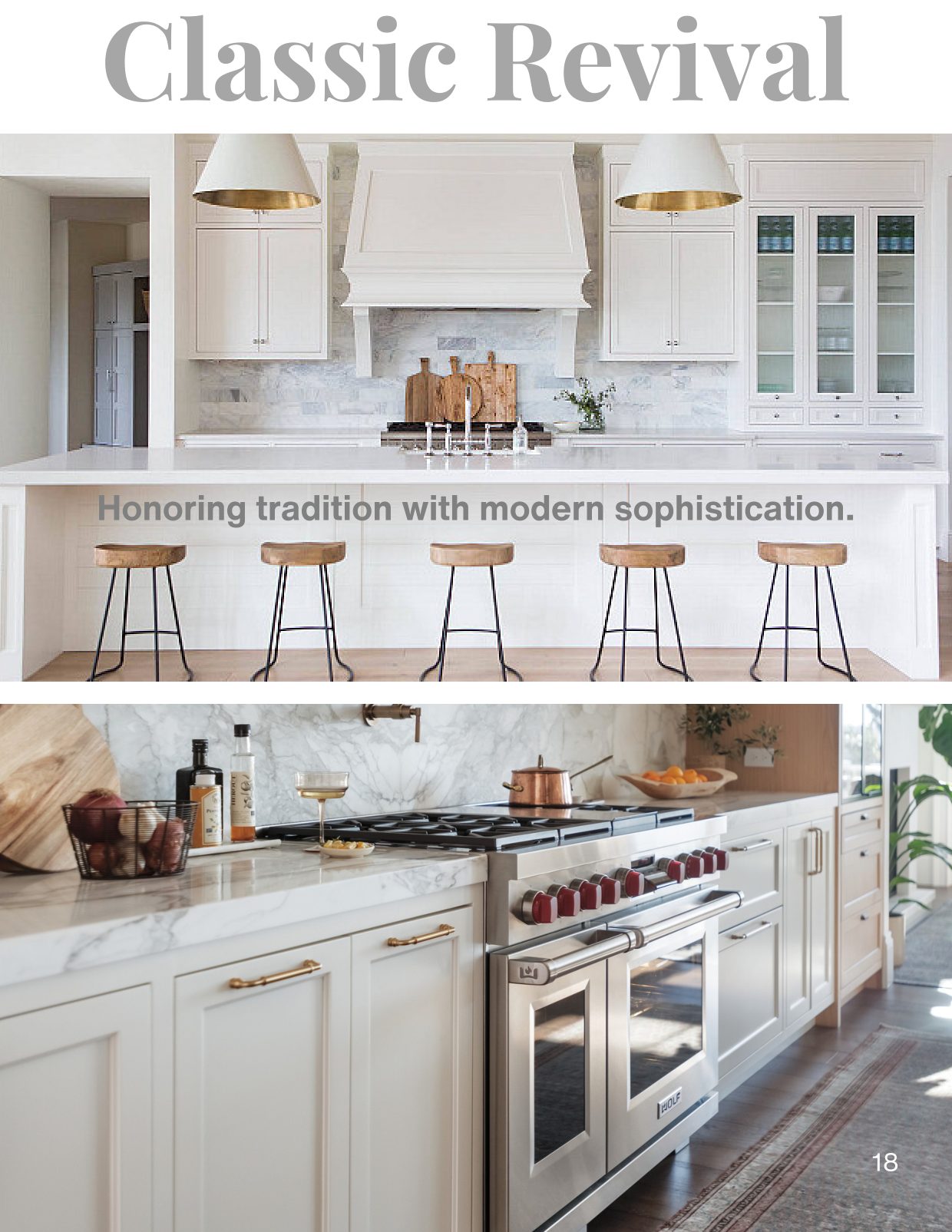 Classic Revival &mdash; B&Co. Surfaces kitchen collection