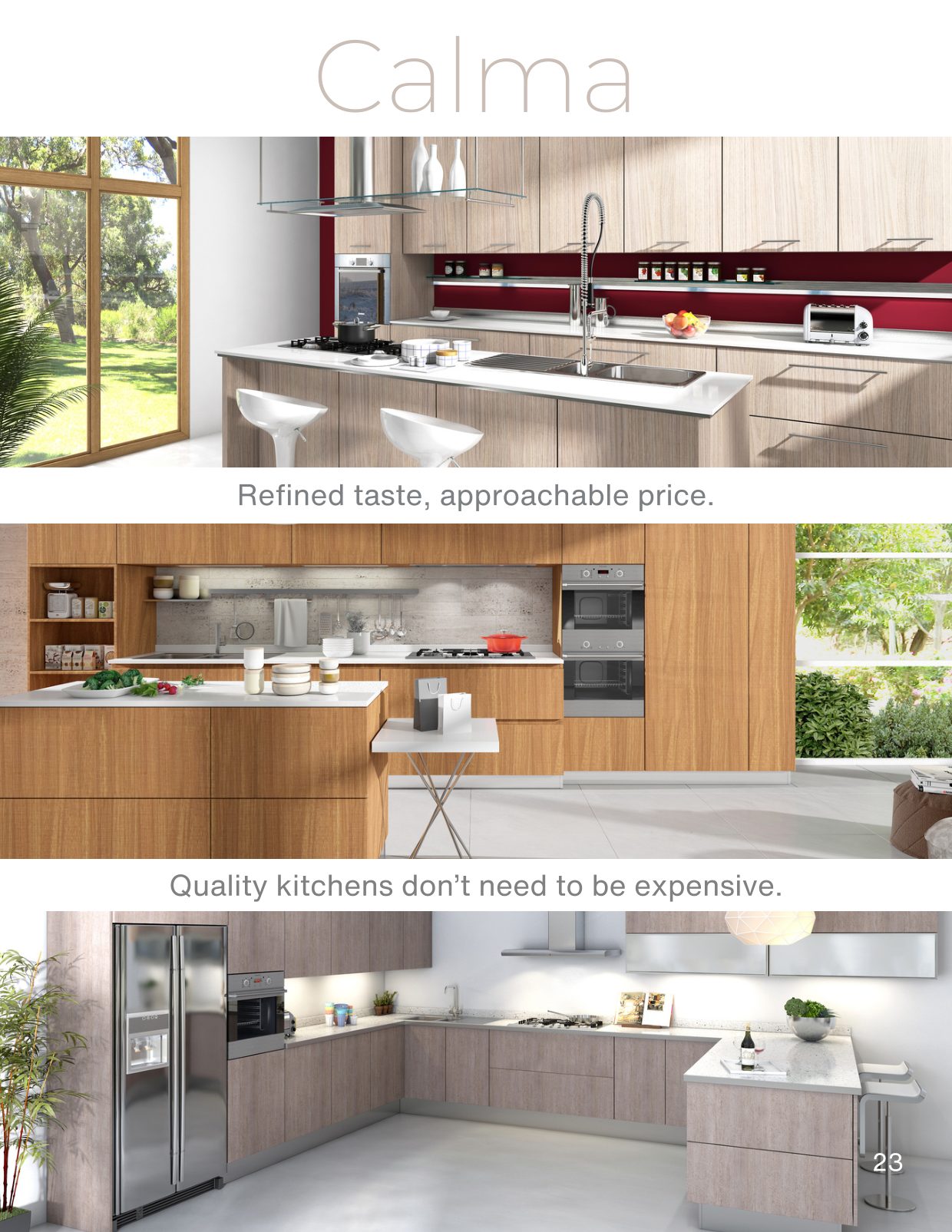 Calma &mdash; B&Co. Surfaces kitchen collection