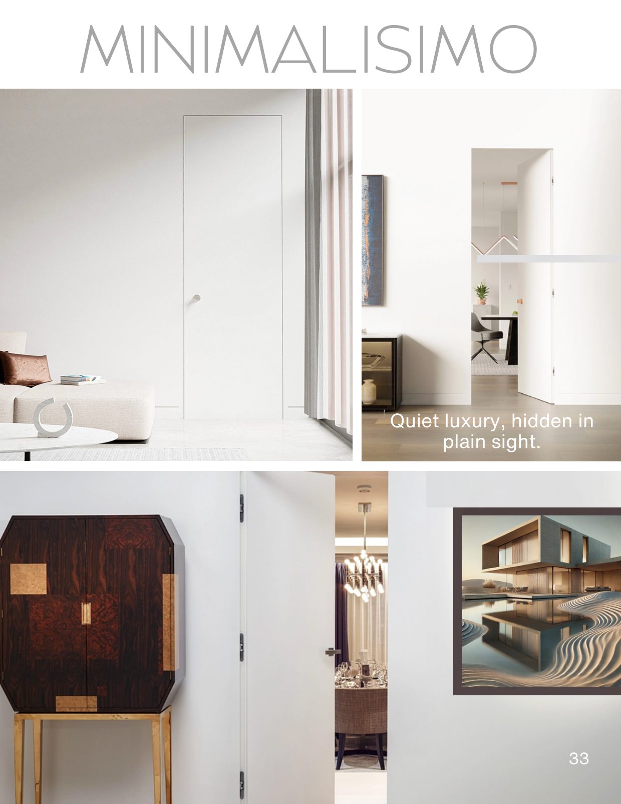 Minimalisimo &mdash; B&Co. Surfaces door collection
