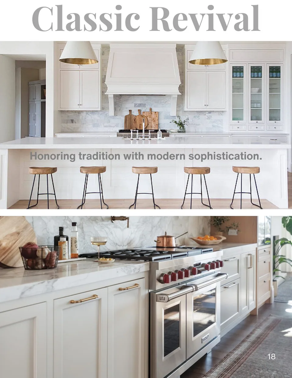 Classic Revival &mdash; B&Co. Surfaces kitchen collection