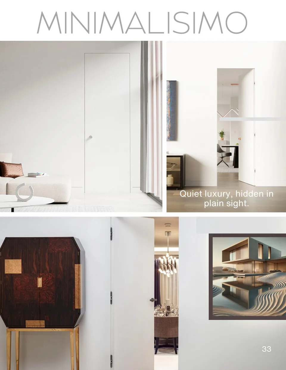 Minimalisimo &mdash; B&Co. Surfaces door collection