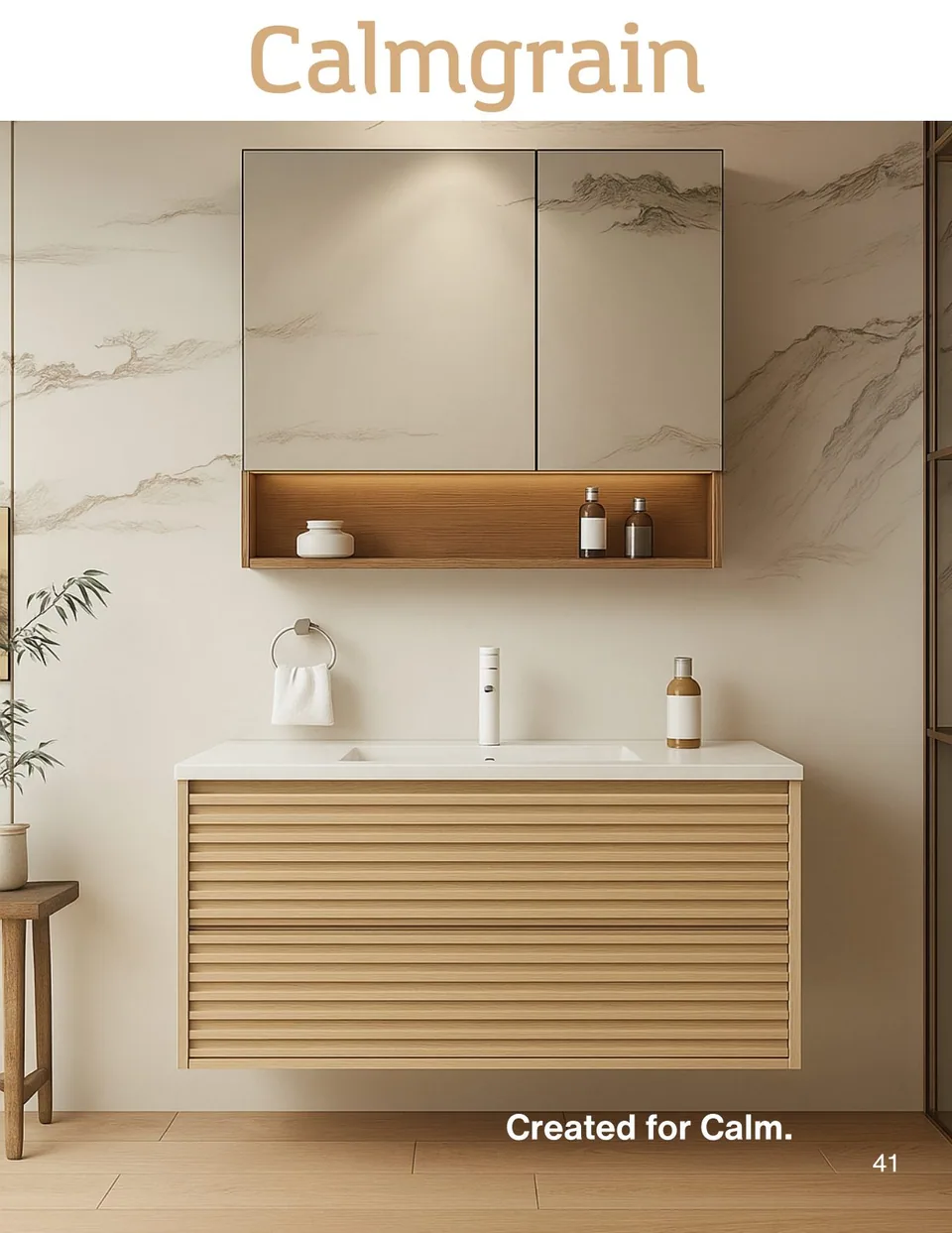 Calmgrain &mdash; B&Co. Surfaces vanity collection