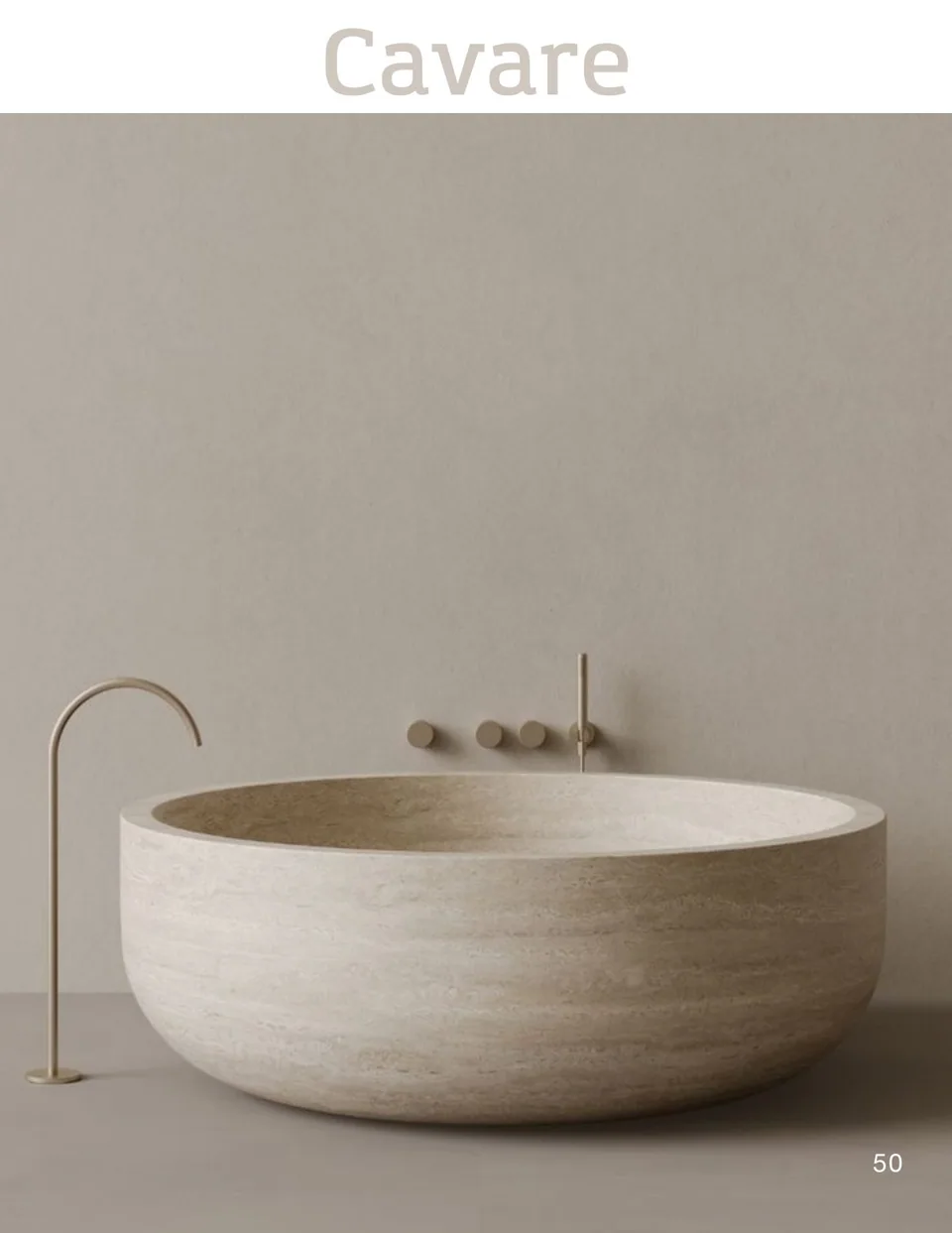 Cavare &mdash; B&Co. Surfaces freestanding tub collection