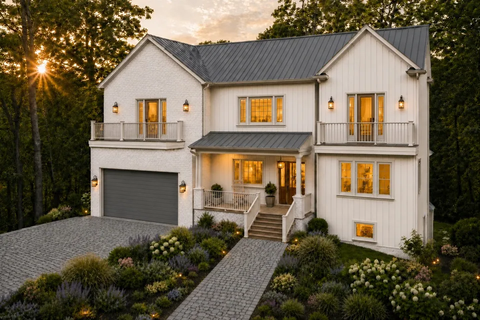 38 Dubois Avenue, Alpine — proposed front elevation rendering